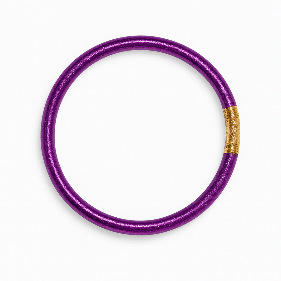 Pulsera Budista Morada Oscuro